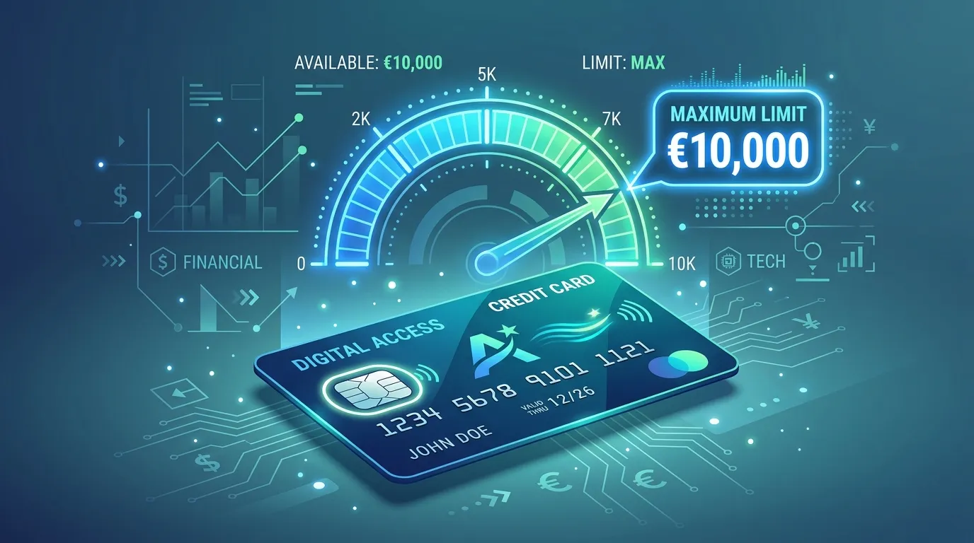 A credit card resting on top of financial charts and graphs